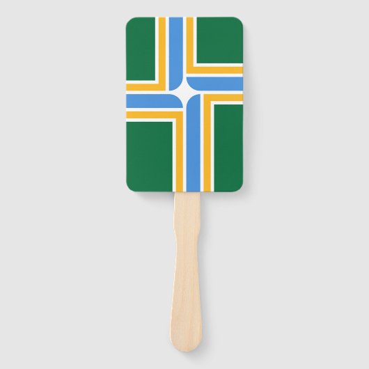 Patriotisches Set der Fans mit der Flagge von Port Fächer (Vorderseite)