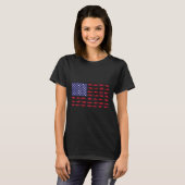 Patriotisches Shirt am 4. Juli (Vorne ganz)