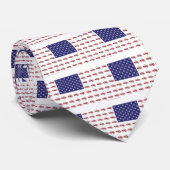 Patriotisches Snowmobiling Krawatte (Gerollt)