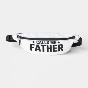 Patriotisches Soldat Vater Vintage Vector Shirt De Bauchtasche