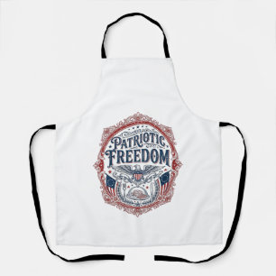 Patriotisches Sonntags-Brunch-Vektorgrafik-T-Shirt Schürze