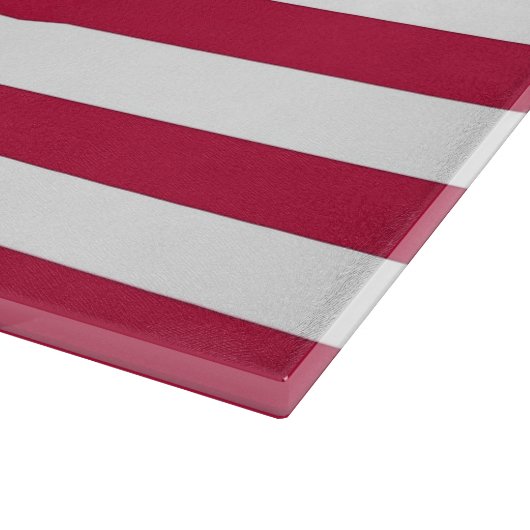 Patriotisches, spezielles Schneidebrett mit Flag U (Ecke)