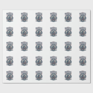 Patriotisches Stallkatze Vektorgrafik T-Shirt_1 Geschenkpapier