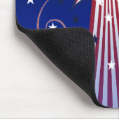 Patriotisches Sterne mousepad (Ecke)