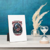 Patriotisches Sumpfmonster Old Glory Horror Monste Fotoplatte (Seite)