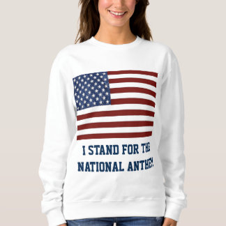 Patriotisches Sweatshirt mit amerikanischer Flagge