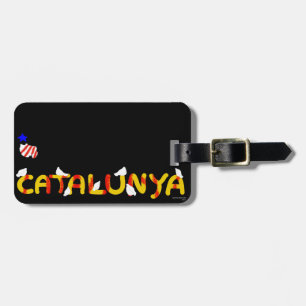 Patriotisches Symbol, Katalonien Freiheit , Catalu Gepäckanhänger