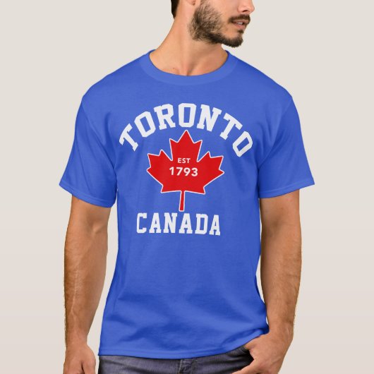 Patriotisches T-Shirt Torontos Kanada Est.1793 (Vorderseite)