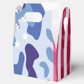 Patriotisches Tarnmuster Geschenkschachtel (Geöffnet)