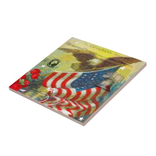 Patriotisches Thema Fliese (Seite)