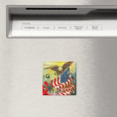 Patriotisches Thema Magnet (In Situ (Geschirrspüler))