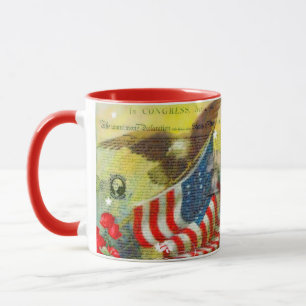 Patriotisches Thema Tasse