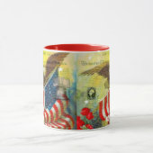 Patriotisches Thema Tasse (Zentrum)