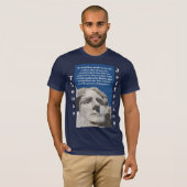 Patriotisches Thomas- JeffersonShirt (nur T-Shirt (Vorne ganz)