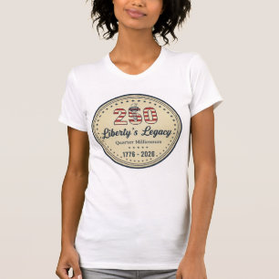 Patriotisches USA-Damen-T-Shirt – Stolz Amerikanis T-Shirt