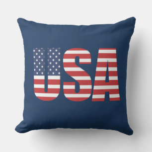 Patriotisches USA Outdoor-Kissen Kissen