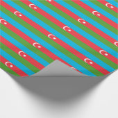 Patriotisches Verpackungspapier mit der Flagge Ase Geschenkpapier (Ecke)