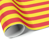 Patriotisches Verpackungspapier mit der Flagge Kat Geschenkpapier (Rolleneckpunkt)