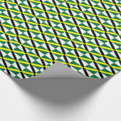 Patriotisches Verpackungspapier mit der Flagge Mon Geschenkpapier (Ecke)