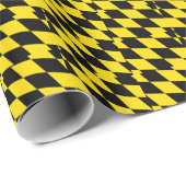 Patriotisches Verpackungspapier mit der Flagge Mün Geschenkpapier (Rolleneckpunkt)