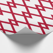 Patriotisches Verpackungspapier mit der Flagge von Geschenkpapier (Ecke)