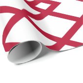 Patriotisches Verpackungspapier mit der Flagge von Geschenkpapier (Rolleneckpunkt)