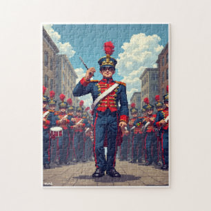 Patriotisches verstecktes Bild-Mosaik-Aktivitätssp Puzzle