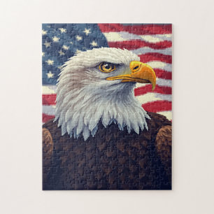 Patriotisches verstecktes Bild-Mosaik-Aktivitätssp Puzzle