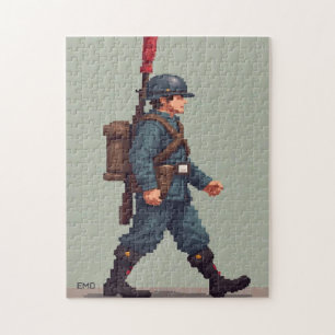 Patriotisches verstecktes Bild-Mosaik-Aktivitätssp Puzzle
