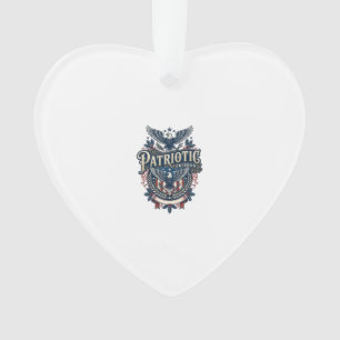 Patriotisches Weihnachten Vektorgrafik T-Shirt (2) Ornament