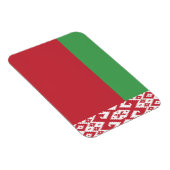 Patriotisches Weißrussisches Flaggenmagnet Magnet (Rechte Seite)