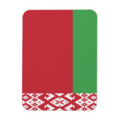 Patriotisches Weißrussisches Flaggenmagnet Magnet (Vertikal)
