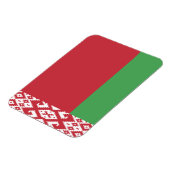 Patriotisches Weißrussisches Flaggenmagnet Magnet (Linke Seite)