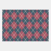 Patriotisches Wrapping Paper-Set Geschenkpapier Set (Vorderseite 3)