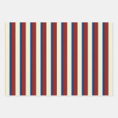 Patriotisches Wrapping Paper-Set Geschenkpapier Set (Vorderseite 2)