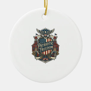 Patriotisches Zurück zur Schule Vektorgrafik T-Shi Keramik Ornament