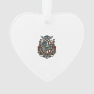 Patriotisches Zurück zur Schule Vektorgrafik T-Shi Ornament