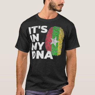 Patriotism Flag Pride Patriot It's in my DNA Myanm T-Shirt