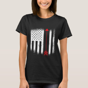 Patriotismus Archery Amerikanische Unabhängigkeits T-Shirt