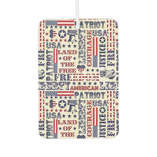 Patriotismus Autolufterfrischer (Vorderseite)