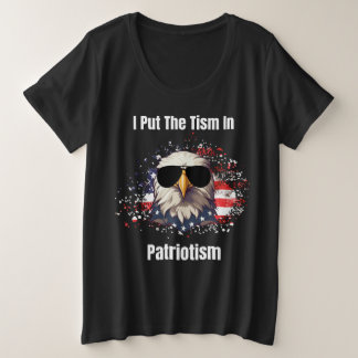 Patriotismus Große Größe T-Shirt