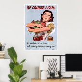 Patriotismus im Zweiten Weltkrieg Poster (Heimbüro)