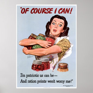 Patriotismus im Zweiten Weltkrieg Poster