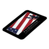 Patriotismus: inspirierendes Zitat Magnet (Linke Seite)