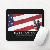 Patriotismus: inspirierendes Zitat Mousepad (Mit Mouse)
