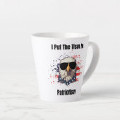 Patriotismus Milchtasse (Rechte Ecke)