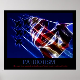 Patriotismus Poster