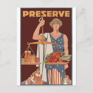 Patriotismus-Poster des Zweiten Weltkriegs - Garte Postkarte