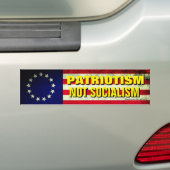 Patriotismus statt sozialistischer Autoaufkleber (Auf Auto)