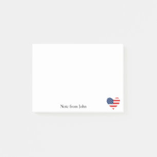  Patriotismus USA Flaggenstaat Herd Custom   Post-it Klebezettel